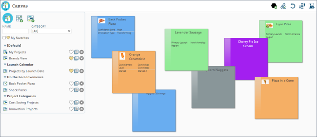 Planning Workspace Types and Elements Example