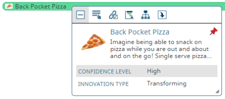 Pinned Element Details Example